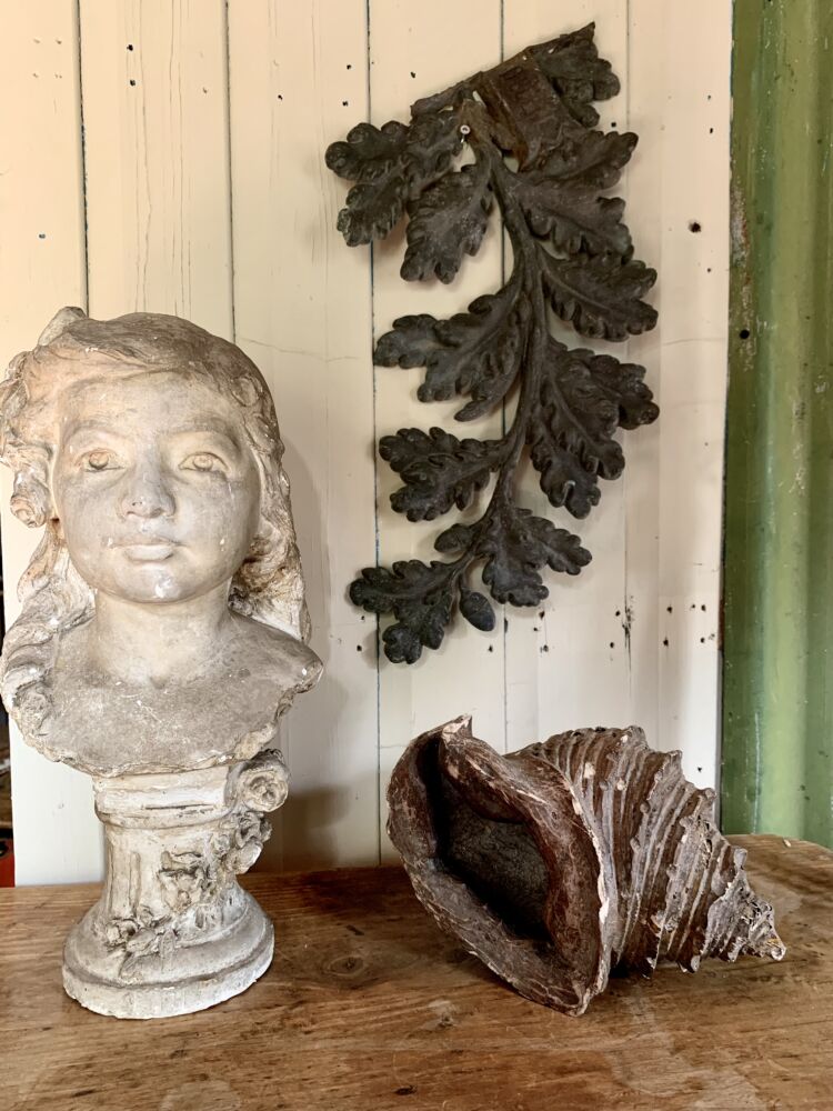 ZINC FRAGMENT Branching Out Antiques